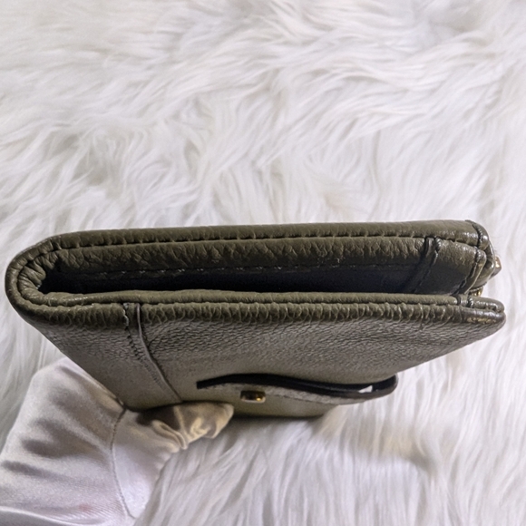 Fossil Green Leather Wallet - Picture 12 of 13